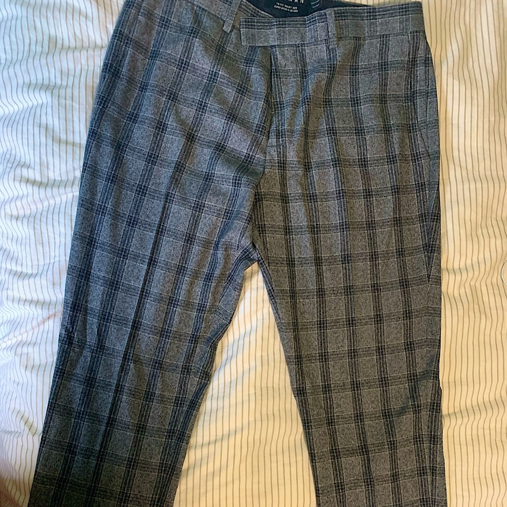 Plaid pants
